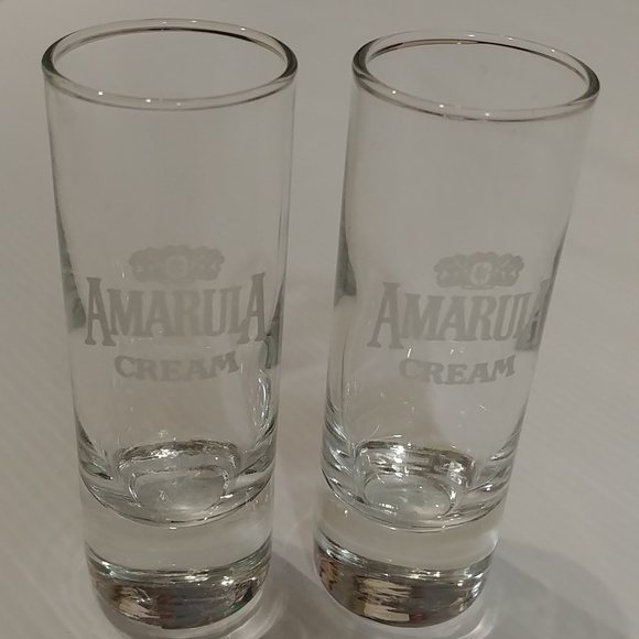 🎉2/$16 New Amarula Cream Liquor Shot Glasses x2 - Picture 1 of 1